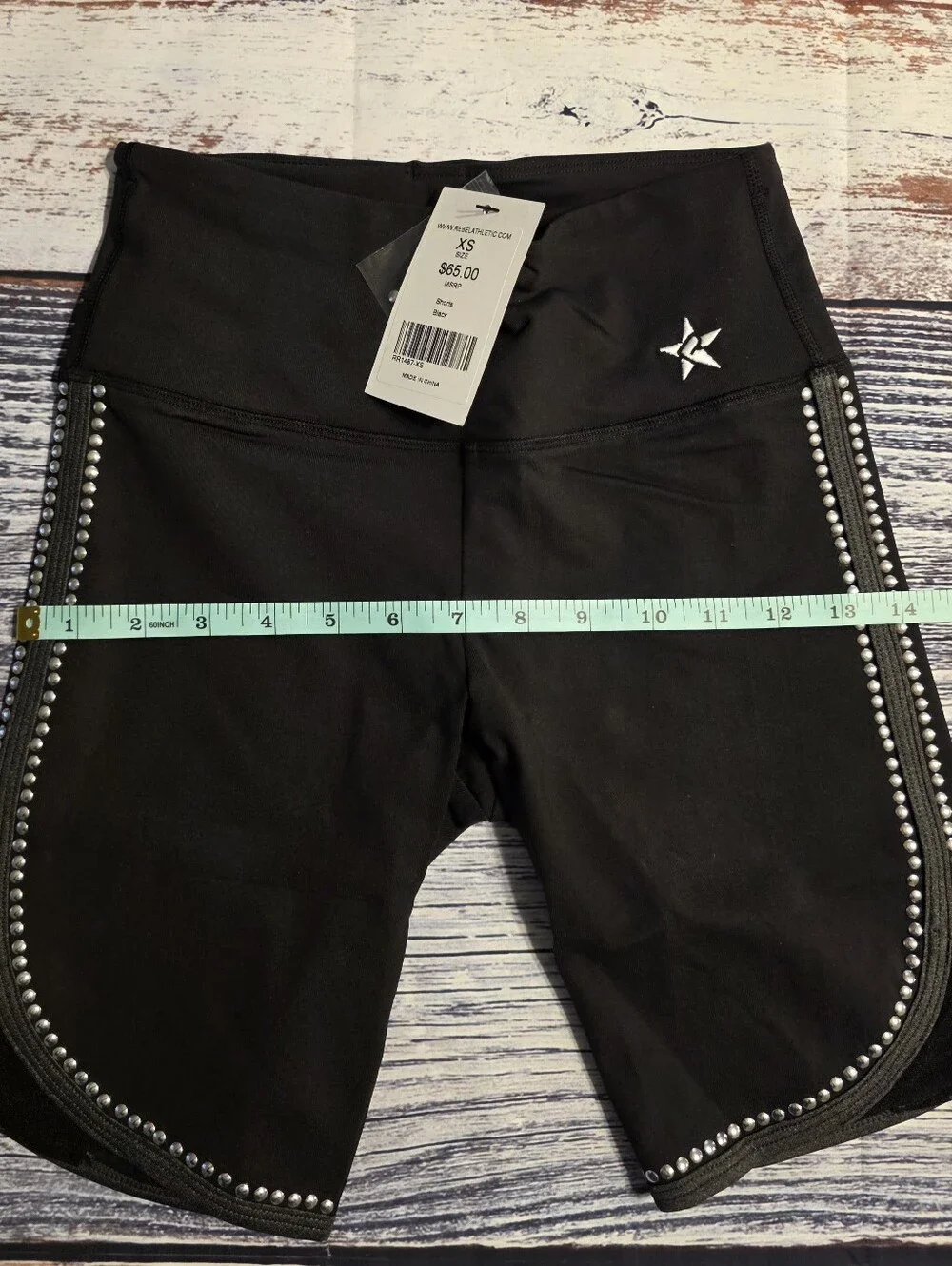Rebel Athletic AXS High Rise Bike Shorts